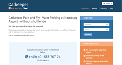 Desktop Screenshot of carkeeper.de