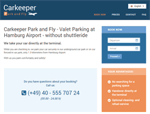 Tablet Screenshot of carkeeper.de